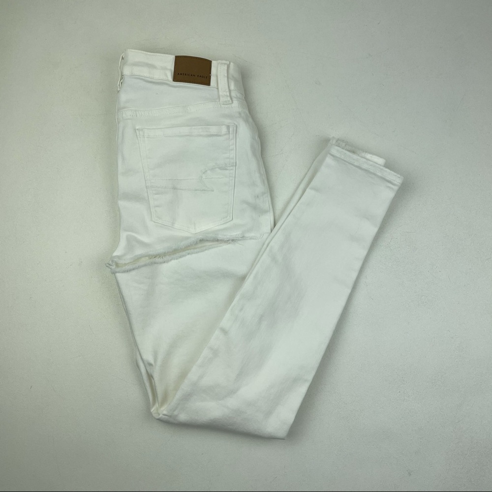 American Eagle AE Ass Rip / Butt Rip Wedgie Jeans